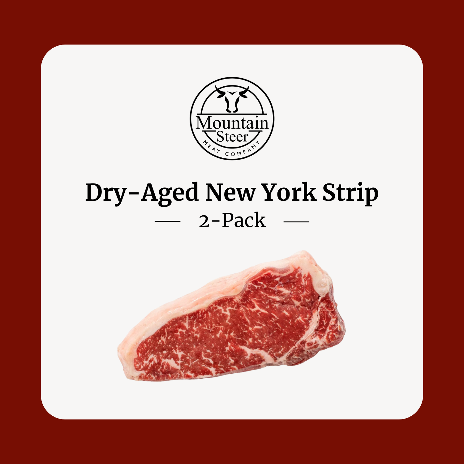 Dry-Aged NY Strip Pack