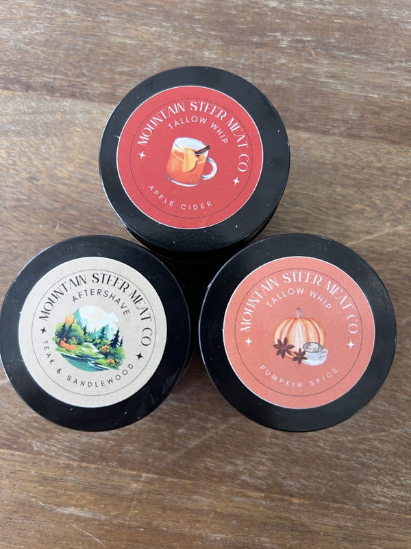 Seasonal Whipped Beef Tallow Cream