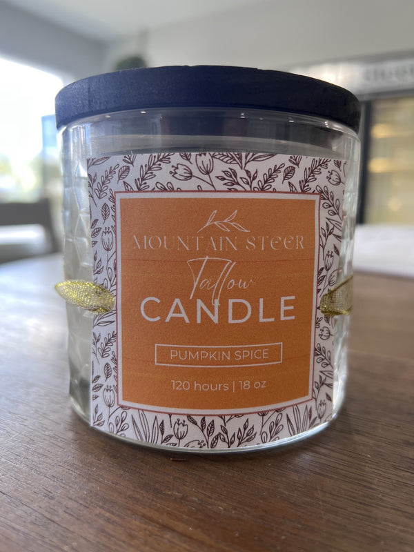 Autumn Seasonal Beef Tallow Candle