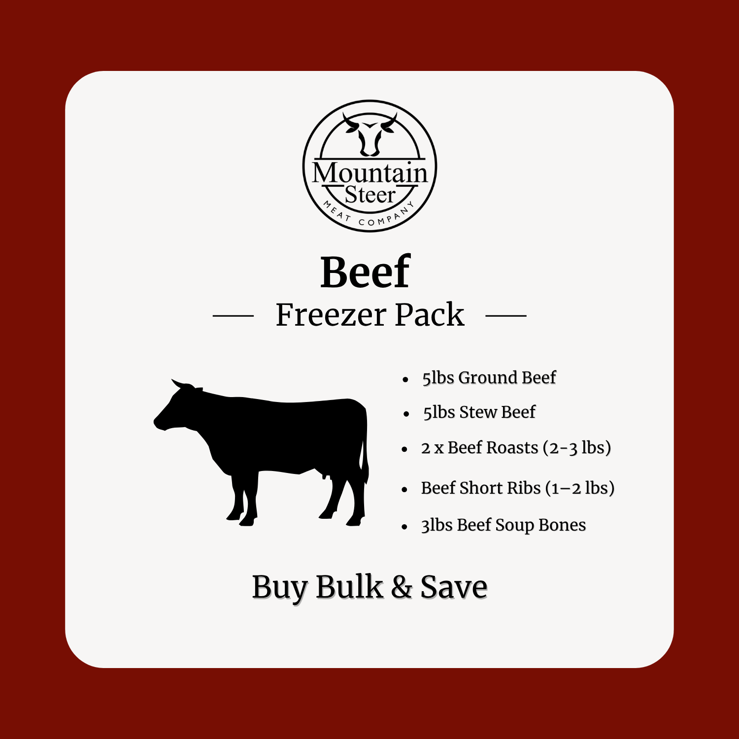 Beef Freezer Pack