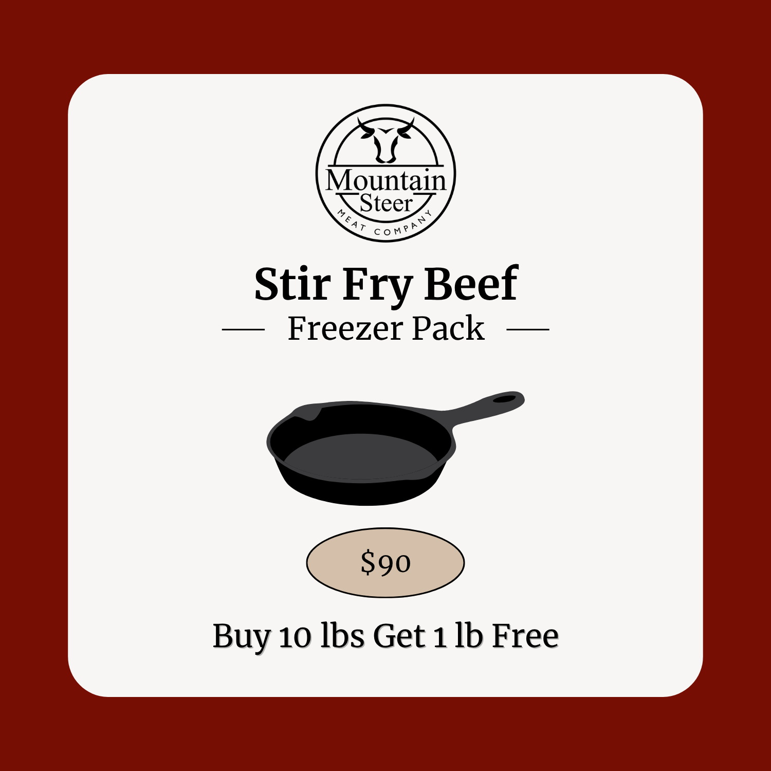 Stir Fry Freezer Pack