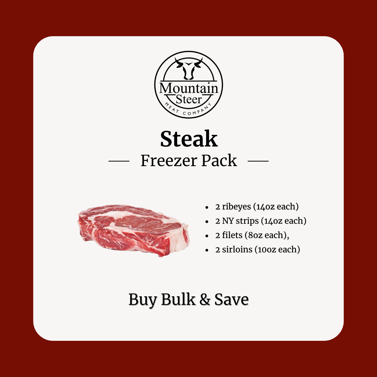Dry-Aged Steak Pack