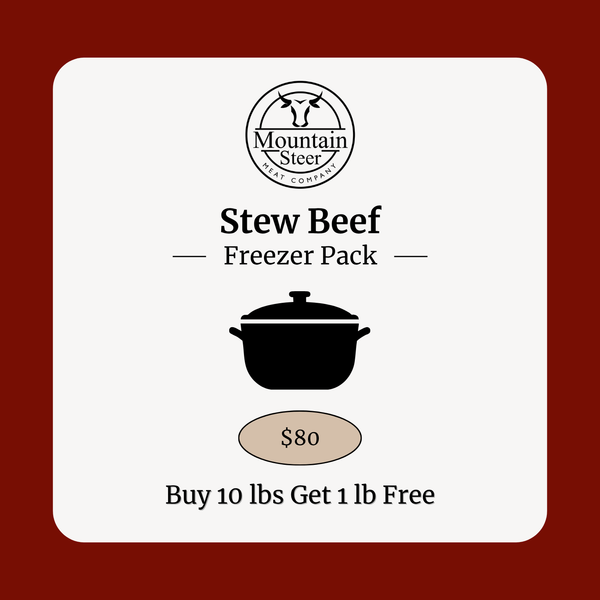 Stew Beef Freezer Pack