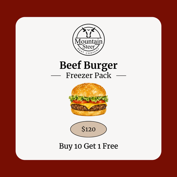 Beef Burger Freezer Pack