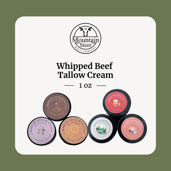 Whipped Beef Tallow Cream 1 oz.