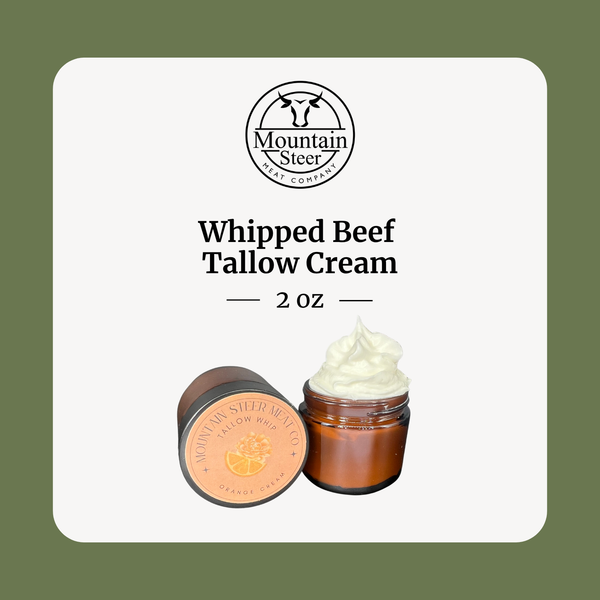 Whipped Beef Tallow Cream 2 oz.