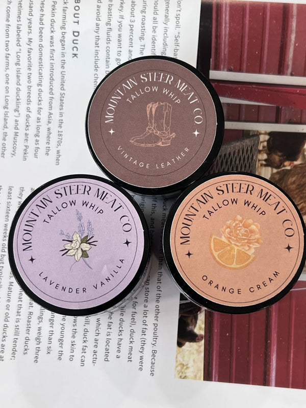 Whipped Beef Tallow Cream 1 oz.