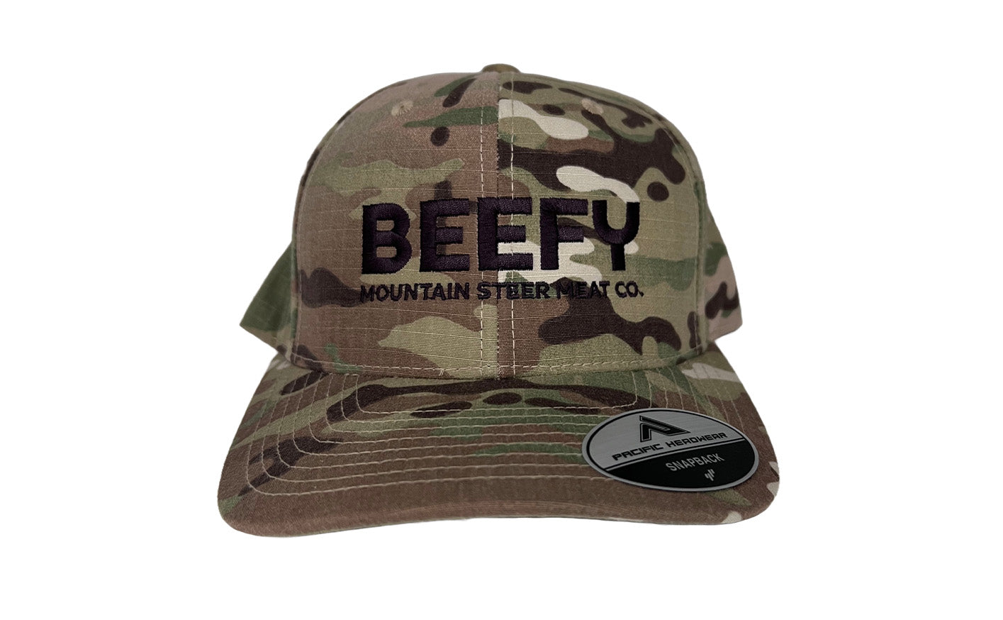 "Beefy" Mountain Steer Meat Co. Hat - Camo