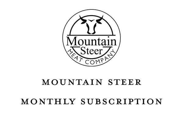 Our Beef Mountain Steer